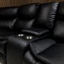 Valerie Corner Manual Leather Recliner Sofa Image 10