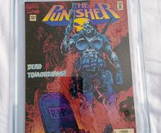 The Punisher Issue 101 CBCS / CGC 9.6 Certified Graded Comic Framed  DC Marvel