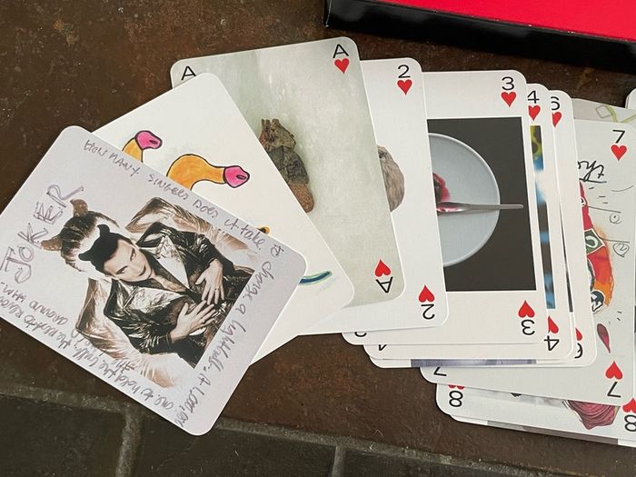 Irish Playing Cards Art Pack) - Signed (Bono, Gavin Friday++) - 2002 Irish Hospice Foundation