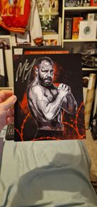 AEW Jon Moxley Autograph - WWE