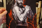 AEW Jon Moxley Autograph - WWE