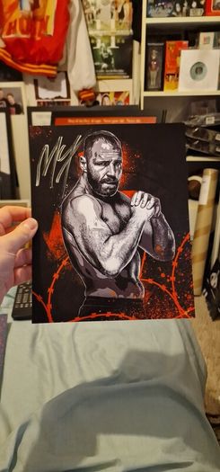 AEW Jon Moxley Autograph - WWE