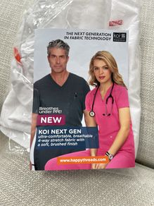 Orange Brand, White Scrubs NEW