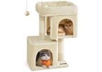 Cat Tree  67cm Scratching Tree with Cat House Sisal
