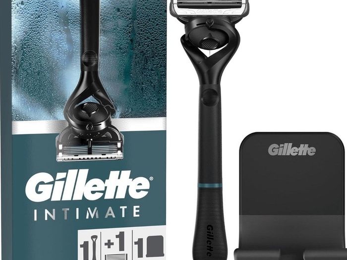 Gillette Intimate Mens razor and blades. Brand new
