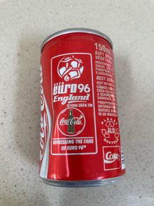 Coca Cola UEFA Euro 1996 England airplane can