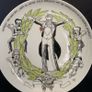 limited edition 60s satire wall plate by cartoonist Ernst Maria Lang for the Rosenthal Image 2