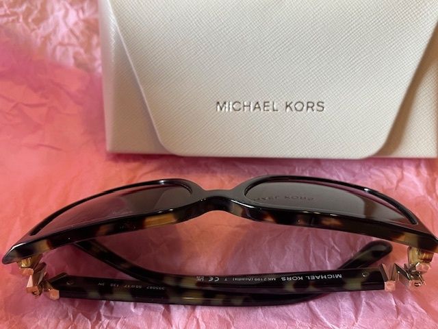 Michael Kors Sunglasses Acadia Mk2199 395087  New In Case With Cleaning Chamois & 2 Leaflets. Authentic Michael Kors.  BRAND NEW.