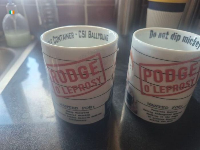 2 Podge & Rodge Mugs - 2007
