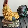 Cockerell and hen plus, around ten or 12 inches tall Image 3