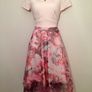 Coast "CIARRA" Floral Print Organza Dress Image 4