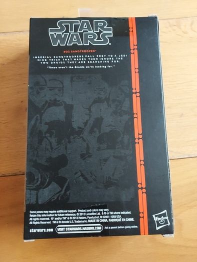Sandtrooper Star Wars Black series