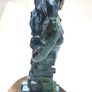 Woman With Naked Bust (35cm, 4.5kg) - Patinated Bronze, Signed Image 6
