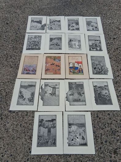 18 x 15th Century Persian Quality Prints