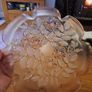 Large Mid-Century Frosted Art Glass Bowl Image 8
