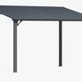 Gazebo hardtop with Galvanized Steel Sloping Roof Image 2