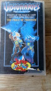 VHS Visionaries Knights of The Magical Light The Price of Freedom