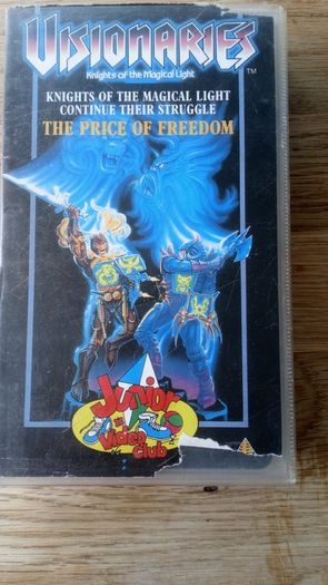 VHS Visionaries Knights of The Magical Light The Price of Freedom