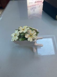 Aynsley wheelbarrow posy of flowers