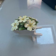 Aynsley wheelbarrow posy of flowers
