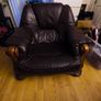 armchair, real leather Image 3