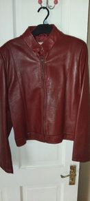 Ladies leather jacket