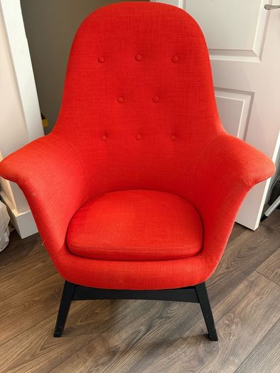 IKEA Benarp Orange Chair