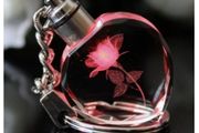 LED Heart Key ring