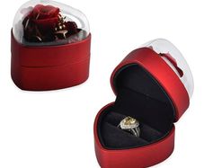 Heart Ring Box (Size 7x7x7 cm)