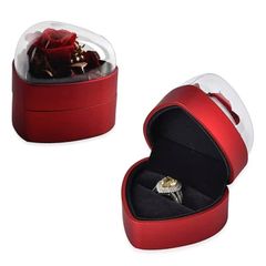 Heart Ring Box (Size 7x7x7 cm)