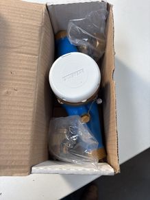 plumbing new meter in box
