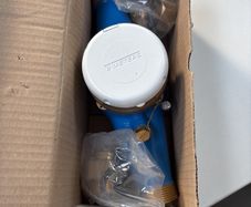 plumbing new meter in box