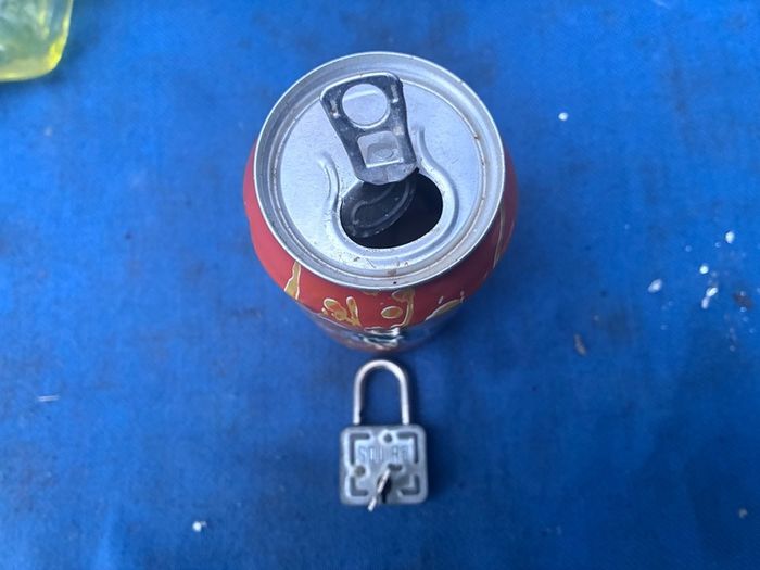 Vintage Squire Luggage lock