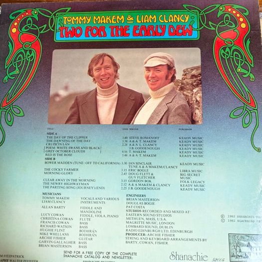 Makem and Clancy, 2 x LPs,  Irish Folk Trad