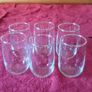 7 Piece 25th Silver Anniversary Silver Gilt Pitcher And Drinking Glasses Set Image 7