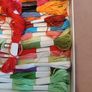 25 mixed colours embroidery threads Image 2