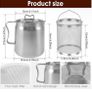 Brand New LOVIVER Stainless Steel Oil Filter Pot, Image 3
