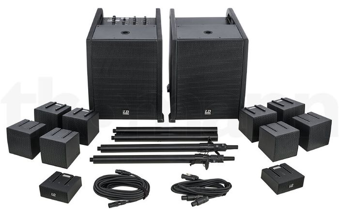 LD Systems Curv 500 PS PA + all bags