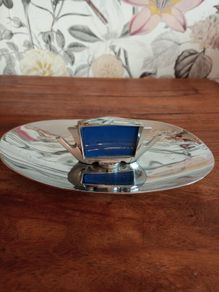 Vintage 1930s Chrome Ashtray/Pintray