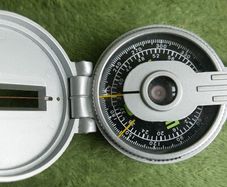 Vintage Coleman Compact Directional Lensatic Compass