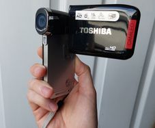 Toshiba P20 camcorder video camera