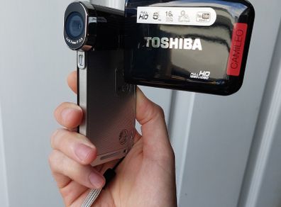 Toshiba P20 camcorder video camera