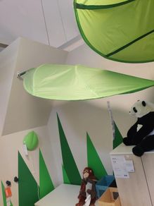 lkea Kid Bed Canopy Green