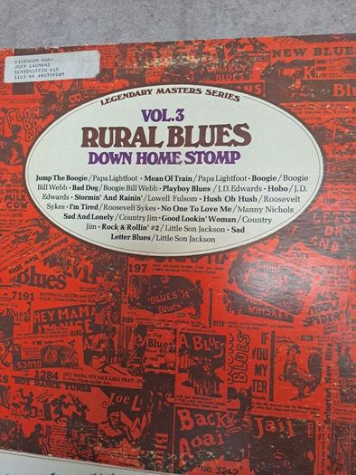 5 Blues Compilation lps