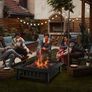 Fire pit 3-in-1 BBQ Grill with Cover Image 2