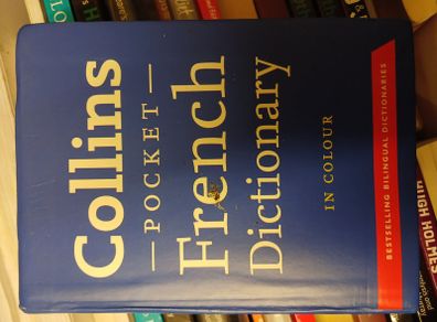 French Dictionary, pocket size for BIG pocket