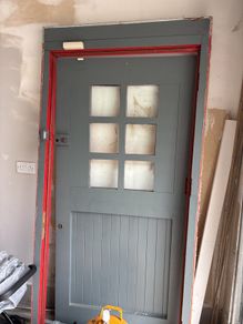 Solid Teak Door