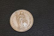 1982 One Franc Switzerland Coin Low Mintage Key Date Suisse