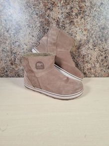 Womens Sorel Glacy Short Waterproof Ankle Boots Winter Size Uk 7 Eu 40 (AT1)