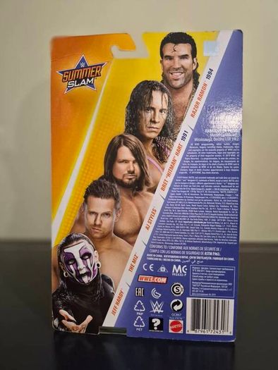 WWE Summerslam Bret Hit Man Hart Figure New Sealed
